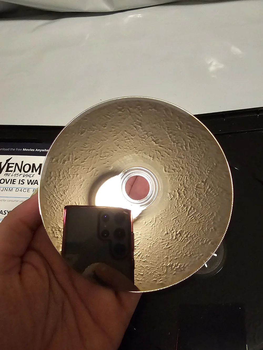 Sony Venom: The Last Dance 4K Ultra HD Blu-ray — Red & Black Artwork